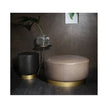 Vibieffe 314 A_Round Ottomans Black and Brown