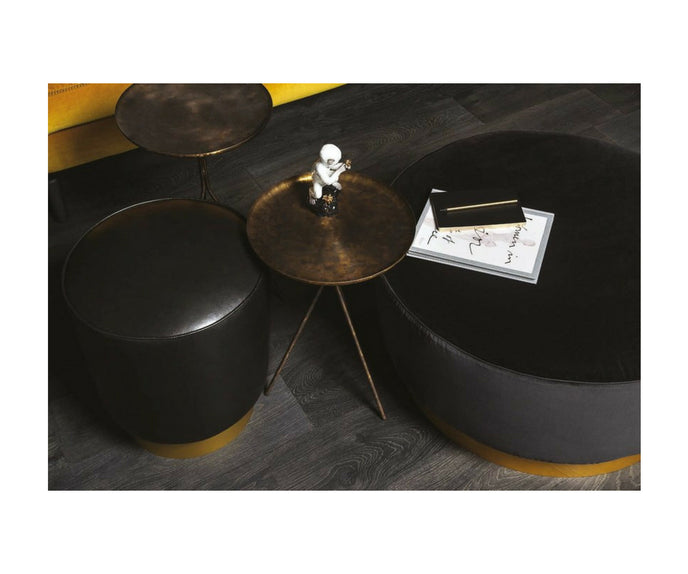 Vibieffe 314 A_Round Ottomans Black