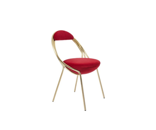 High end Musico Chair - Satin Brass by Lee Broom Casa Design