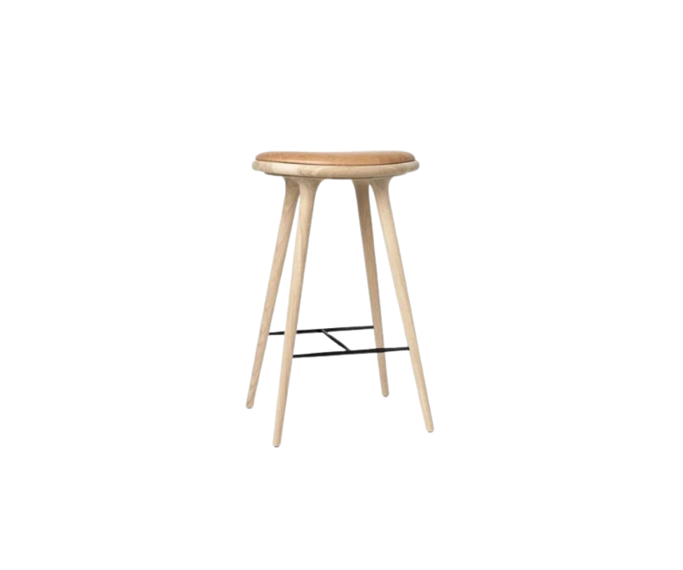 High Stool Soaped oak Bar Height Mater