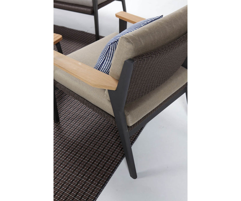 High end Riba 40200 Club Armchair by Triconfort Casa Design
