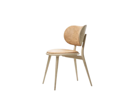 The Dining Chair Natural Matt Lacqured Oak Mater