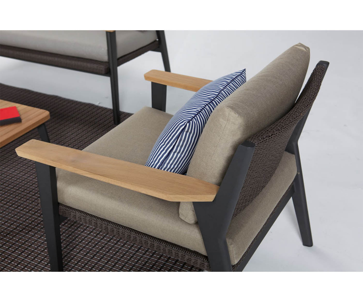 High end Riba 40200 Club Armchair by Triconfort Casa Design