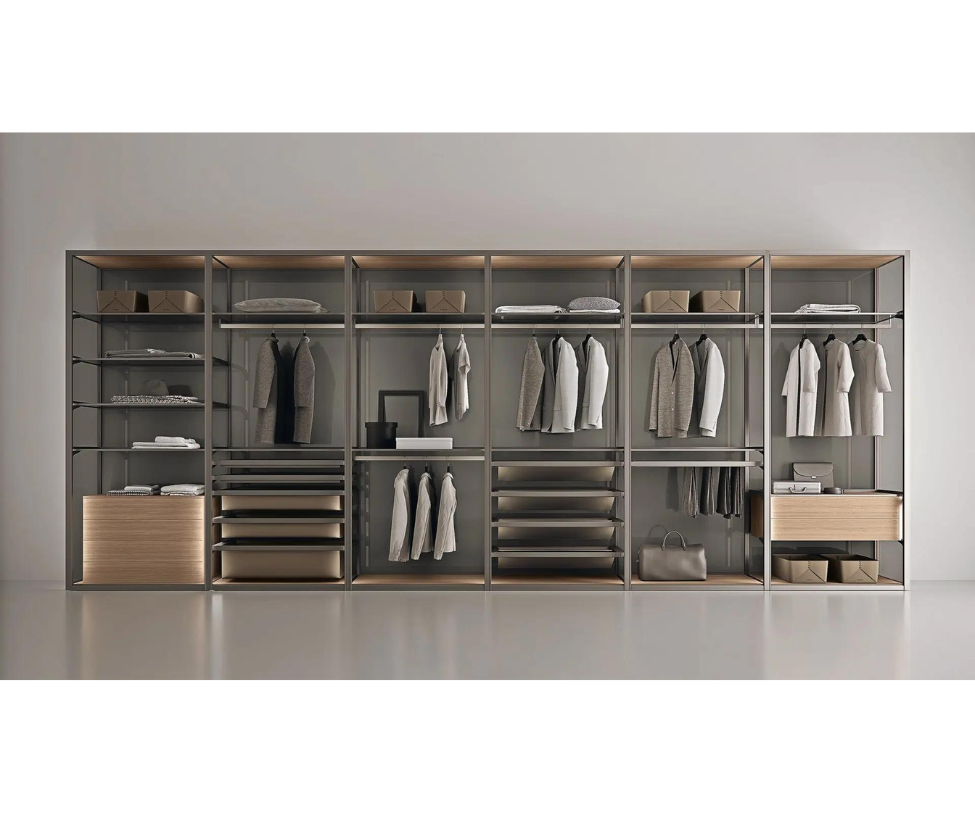 High end Cover Open Closet System by Rimadesio Casa Design