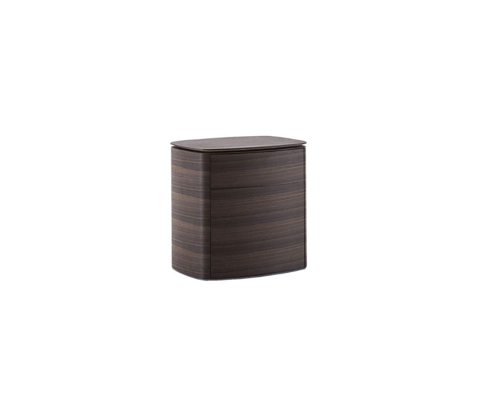 Molteni &amp; C 4040 Nightstand Semi-round Modern Wood 