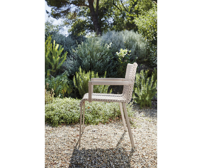 High end Key West ART. 4211 Dining Armchair by Roberti Rattan Casa Design