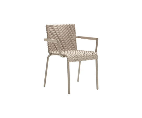 High end Key West ART. 4211 Dining Armchair by Roberti Rattan Casa Design