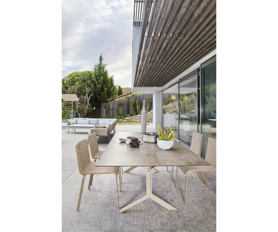 High end Key West ART. 4220H Dining Table by Roberti Rattan Casa Design