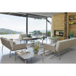 High end Key West ART. 4240 Coffee Table by Roberti Rattan Casa Design