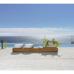 High end Key West ART. 4245 Pouf by Roberti Rattan Casa Design