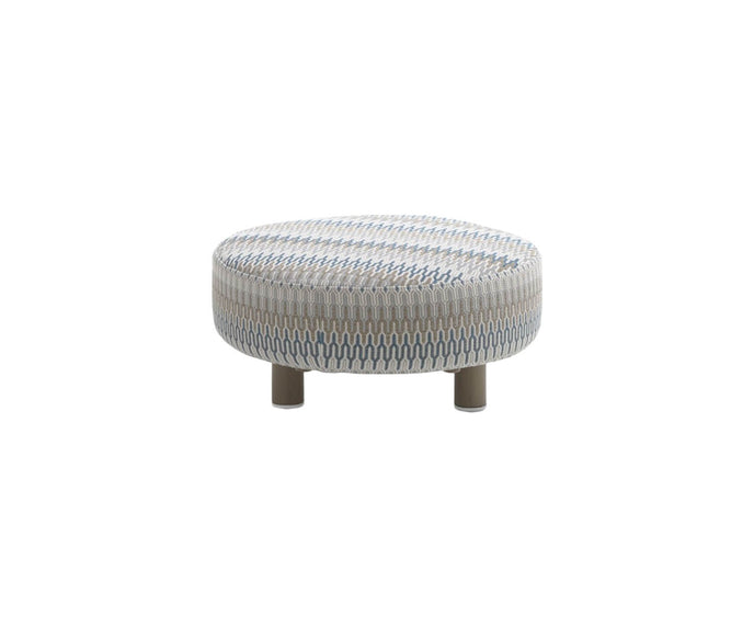 High end Key West ART. 4245 Pouf by Roberti Rattan Casa Design