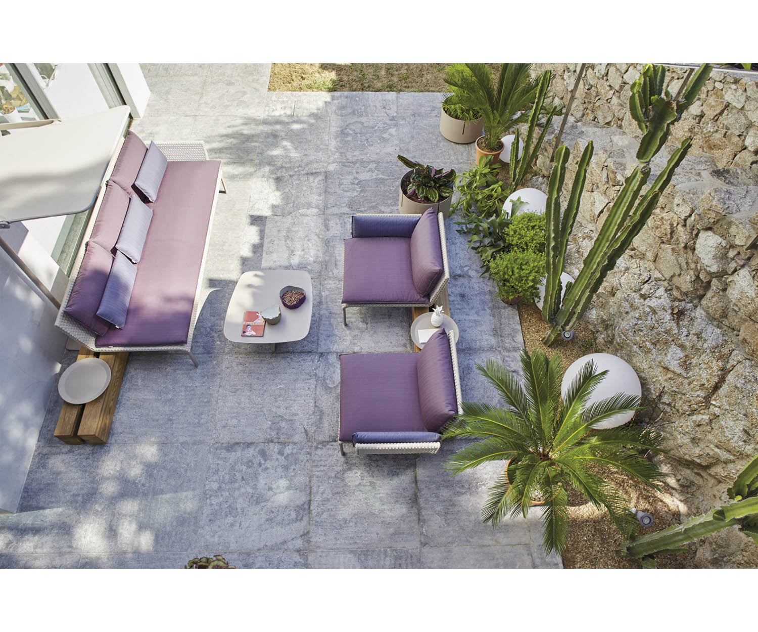 High end Key West ART. 4255 Tray by Roberti Rattan Casa Design