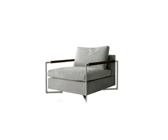 High end No Logo Light Armchair by Saba Casa Design