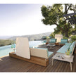 High end Key West ART. 4271 Double Beam by Roberti Rattan Casa Design