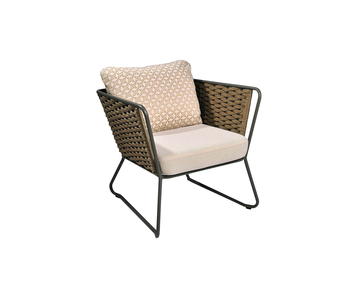 High end Portofino ART. 9741 Armchair by Roberti Rattan Casa Design