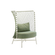 Charme Art. 4384 Highback Lounge Chair Roberti Rattan