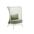 Charme Art. 4384 Highback Lounge Chair Roberti Rattan