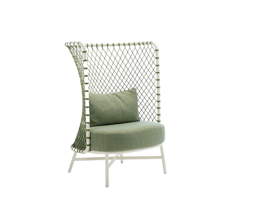 Charme Art. 4384 Highback Lounge Chair Roberti Rattan