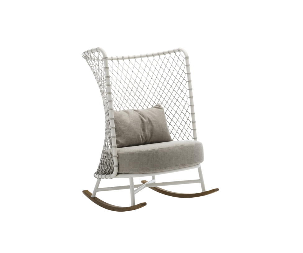 Charme Art. 4385 Rocking Armchair Roberti Rattan