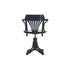 High end Revolving Upholstered Armchair Kontor 523 by Ton Casa Design
