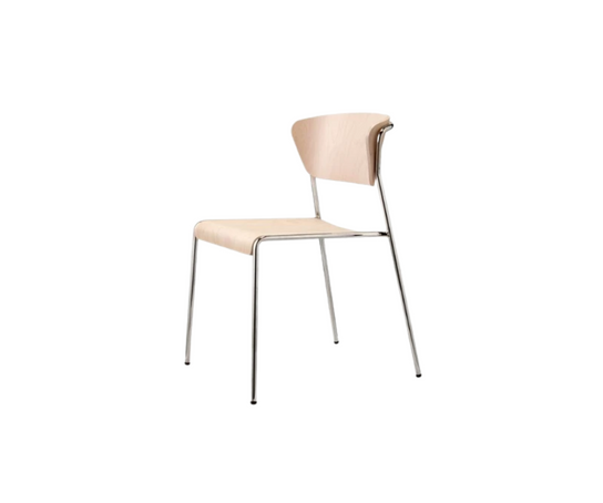 Lisa Wood Dining Chair Scab Design