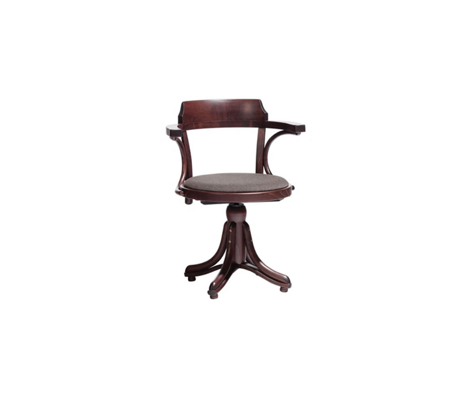 High end Revolving Upholstered Armchair Kontor 503 by Ton Casa Design