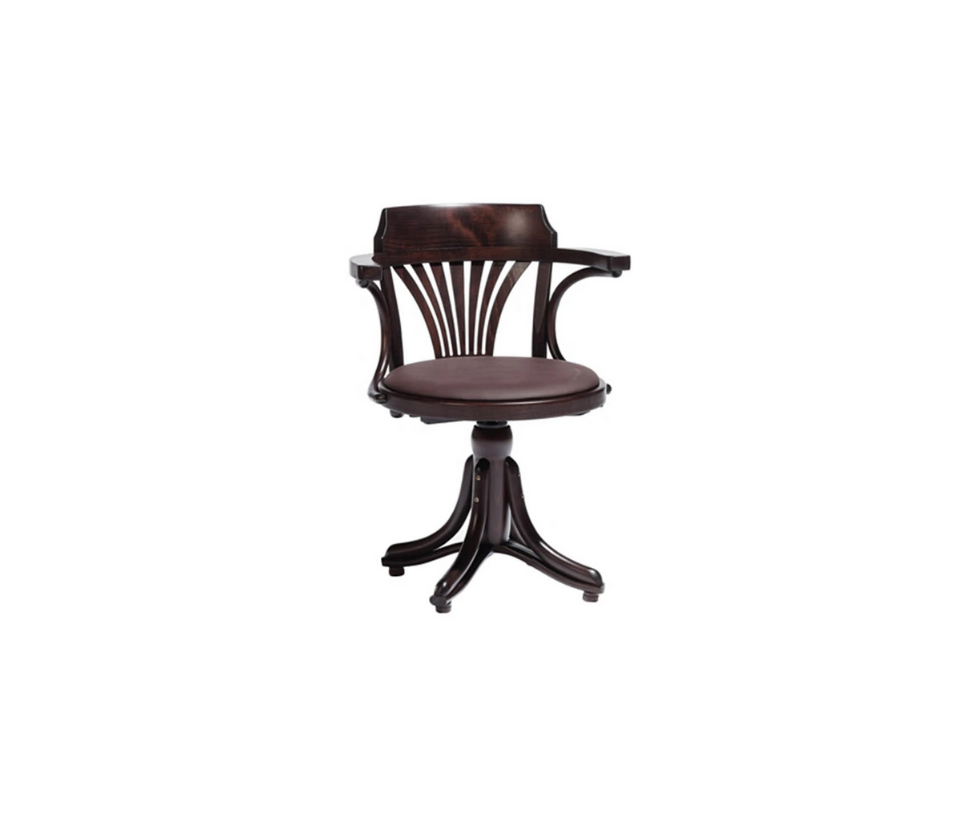 High end Revolving Upholstered Armchair Kontor 523 by Ton Casa Design
