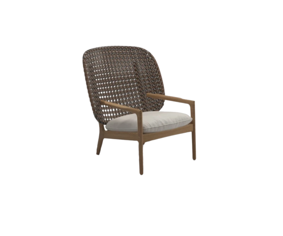 Kay High Back Lounge Chair Gloster