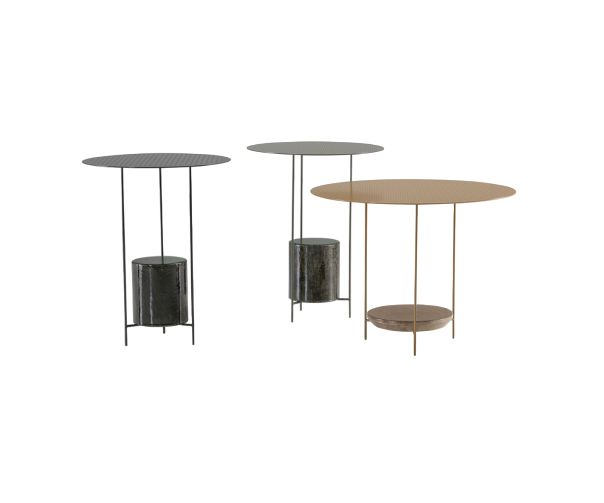 Panna Cotta Outdoor Side Table 