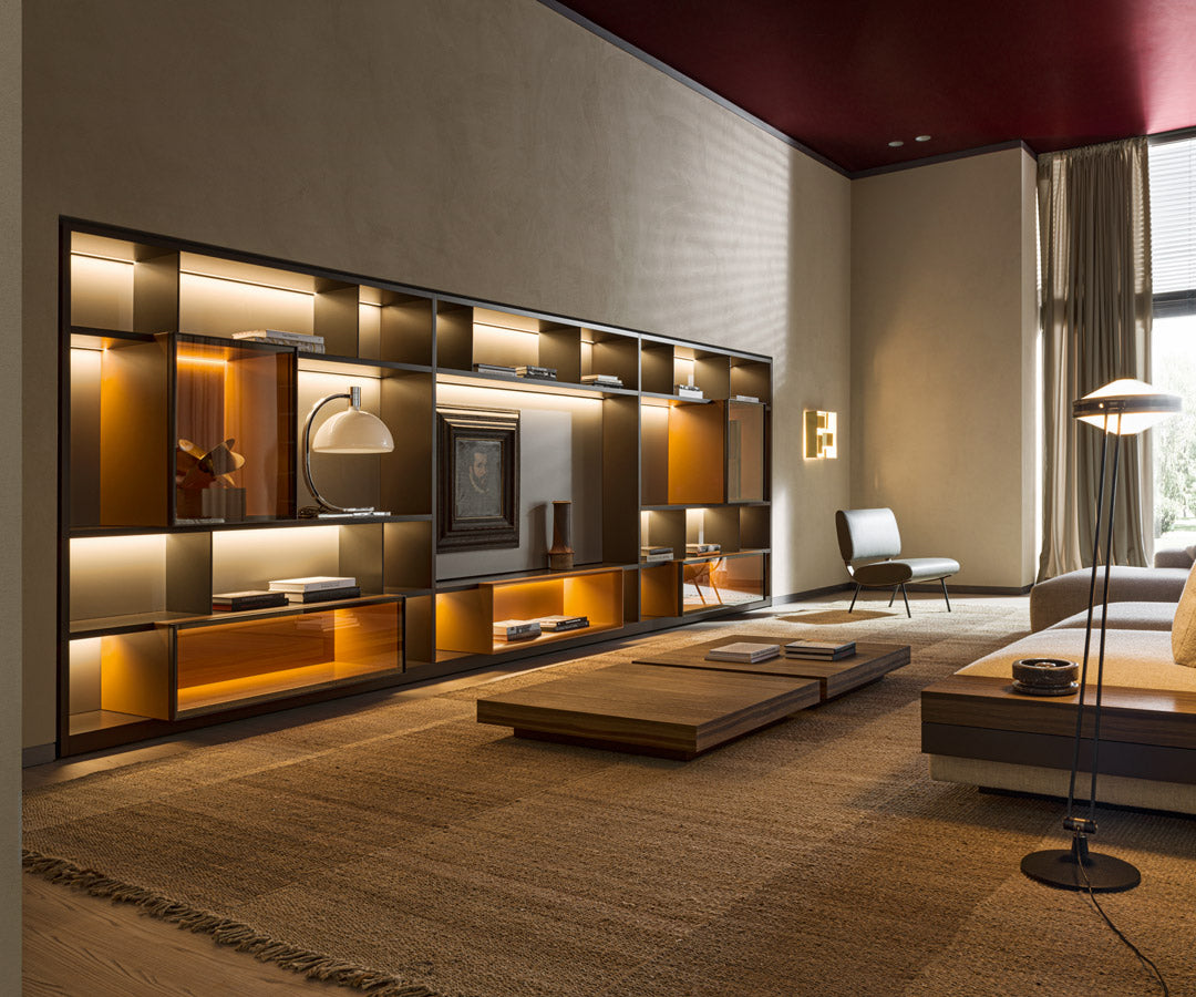 High End 505 Up Shelving and Multimedia System by Molteni&amp;C Casa Design Group