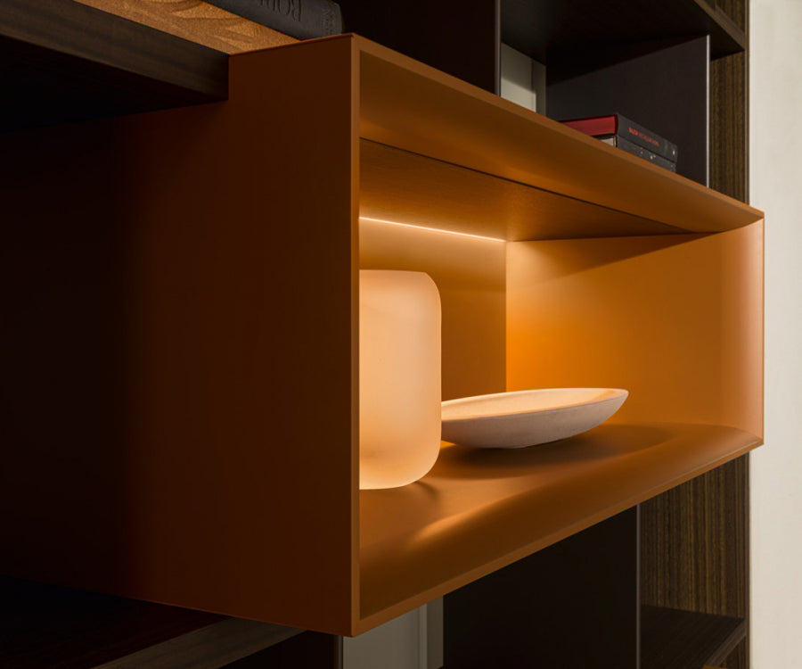 High End 505 Up Shelving and Multimedia System by Molteni&amp;C Casa Design Group