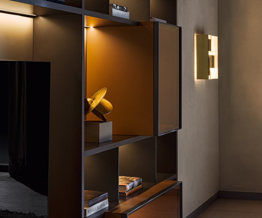 High End 505 Up Shelving and Multimedia System by Molteni&amp;C Casa Design Group