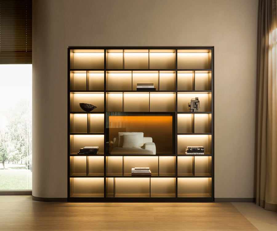 High End 505 Up Shelving and Multimedia System by Molteni&amp;C Casa Design Group