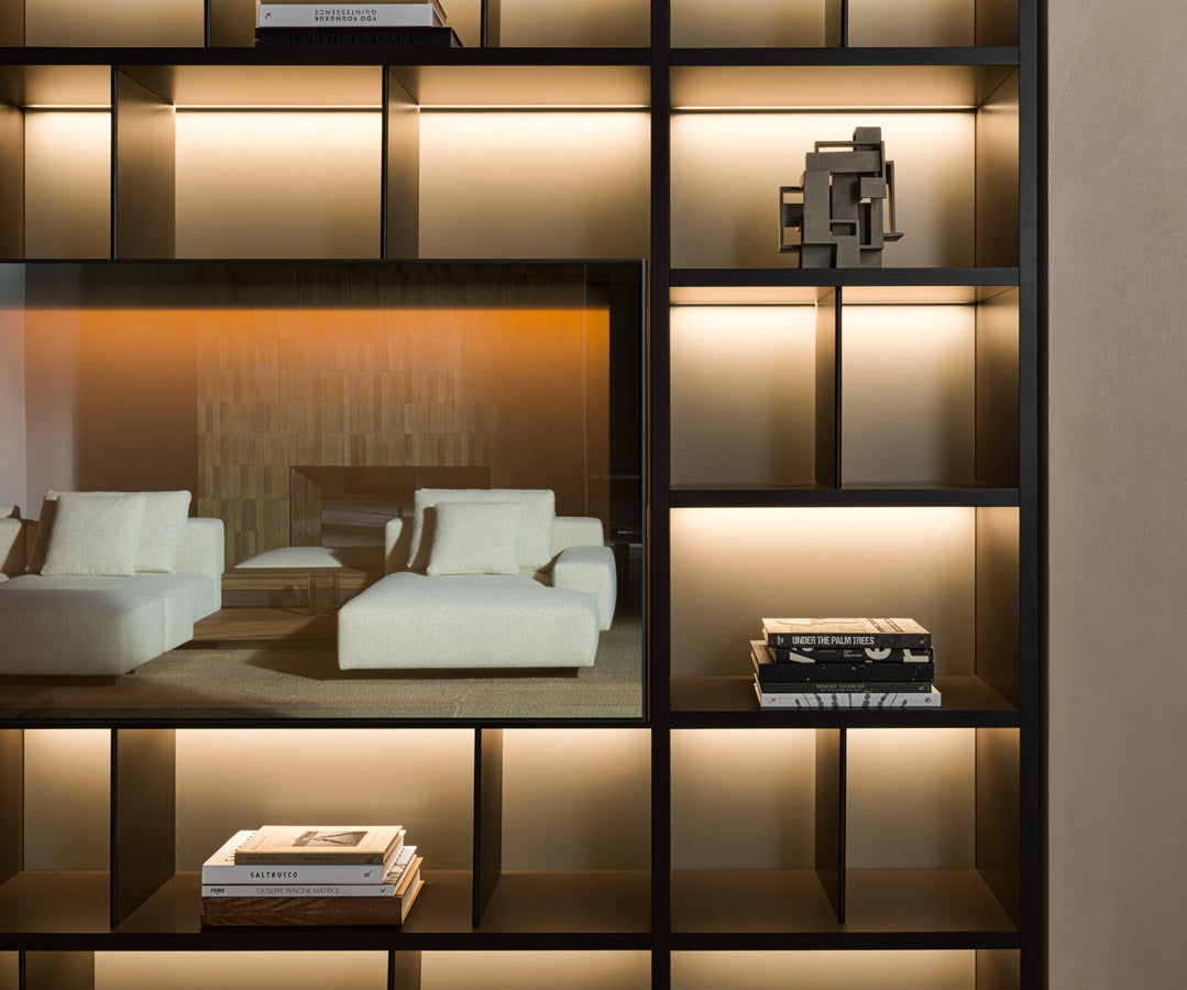 High End 505 Up Shelving and Multimedia System by Molteni&amp;C Casa Design Group