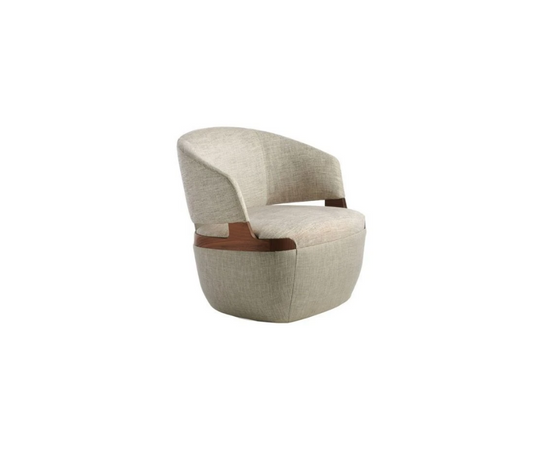 High end Velis 942/PLAG Swivel Armchair by Potocco Casa Design