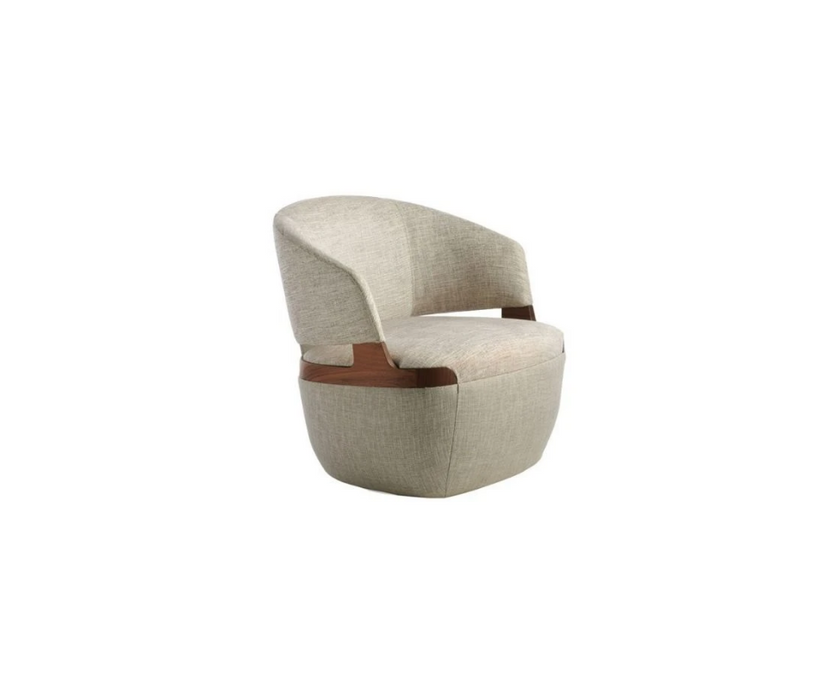 High end Velis 942/PLAG Swivel Armchair by Potocco Casa Design