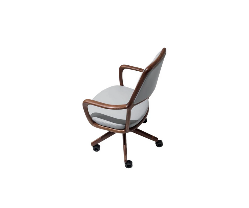 Karina Office Chair, Copenhagen White – High Fashion Home