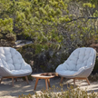 Sandra High Back Lounge Chair Manutti