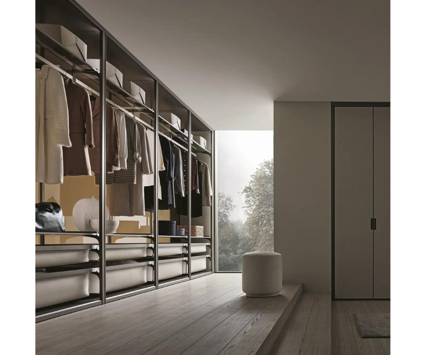 High end Cover Open Closet System by Rimadesio Casa Design