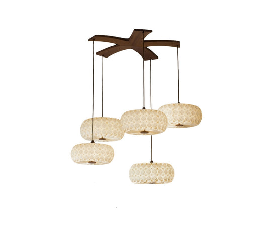 Aqua Creations 5 Molecules Chandelier