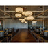 Aqua Creations 5 Molecules Chandelier Restaurant