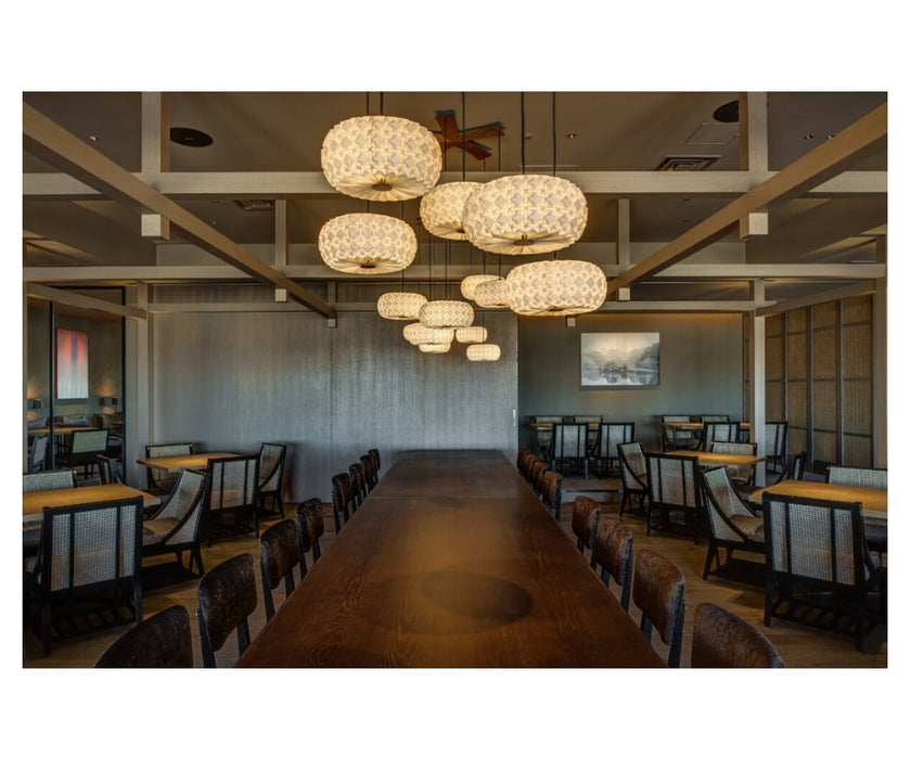 Aqua Creations 5 Molecules Chandelier Restaurant