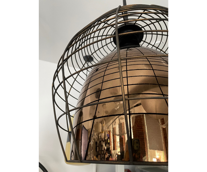 Floor Sample Cage Diesel Suspension Lamp Foscarini