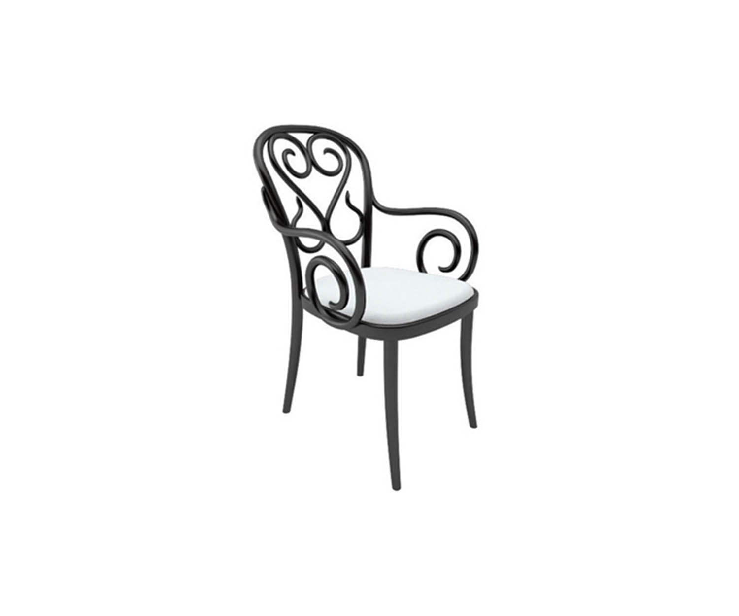 High end No.04 Upholstered Dining Armchair by Ton Casa Design