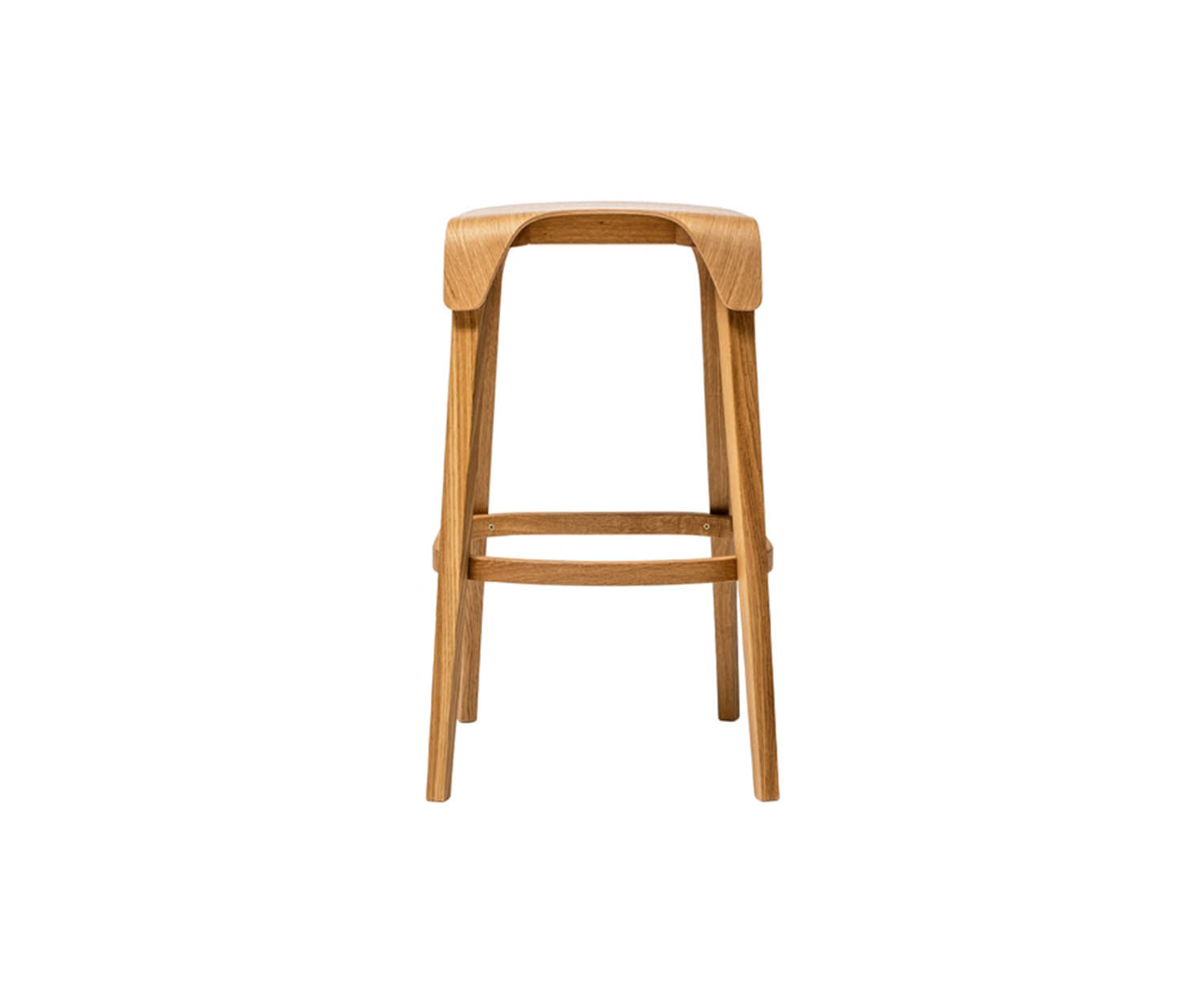 High end Leaf Upholstered Barstool by Ton Casa Design