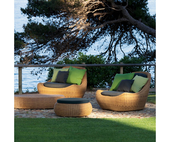 High end Ruedo Foot Stool by Point 1920 Casa Design