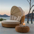 High end Romantic Sunbed by Point 1920 Casa Design