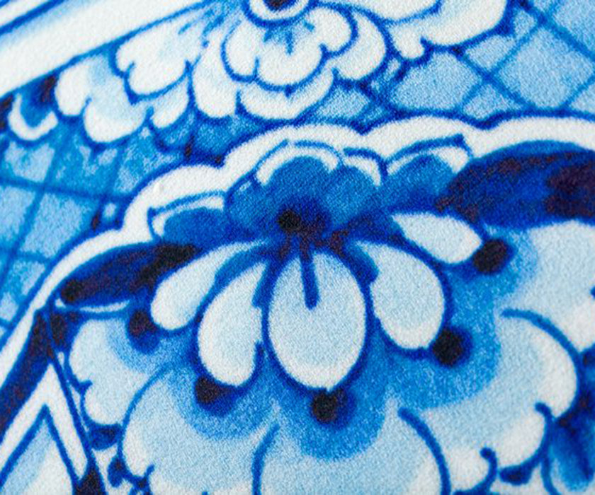 Delft Blue Plate Rug Moooi