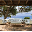 High end Caleta Corner Table by Point 1920 Casa Design