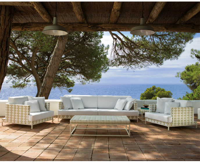 High end Caleta Corner Table by Point 1920 Casa Design